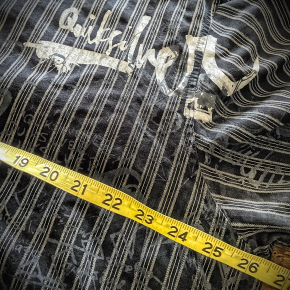 Quicksilver Slim Long Sleeve Button Down Casual Dress Shirt - Picture 9 of 12